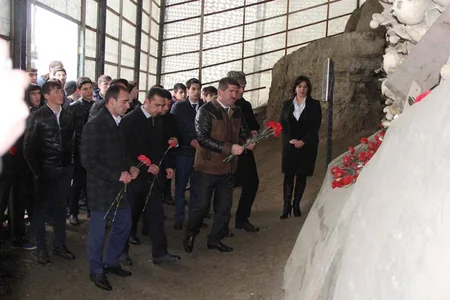 ​Gənclər Quba Soyqırımı Memorial Kompleksinə yürüş edib - FOTO