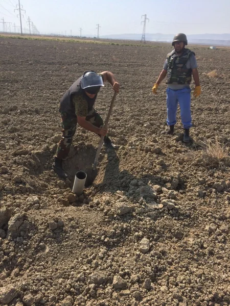 Son günlər Xızıda 5731 ədəd partlamamış hərbi sursat aşkarlanıb