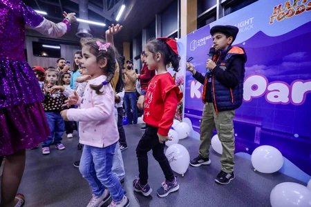 CinemaPlus Bakıxanov Mall-da uşaqlar üçün bayram şənliyi keçirib