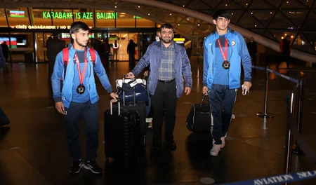 Azərbaycan cüdoçuları dünya çempionatından Vətənə qayıdıb
