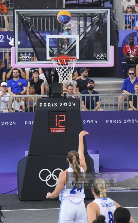 Paris-2024: Azərbaycanın qadınlardan ibarət 3x3 basketbol millisi növbəti görüşünə çıxıb - YENİLƏNİB - 2