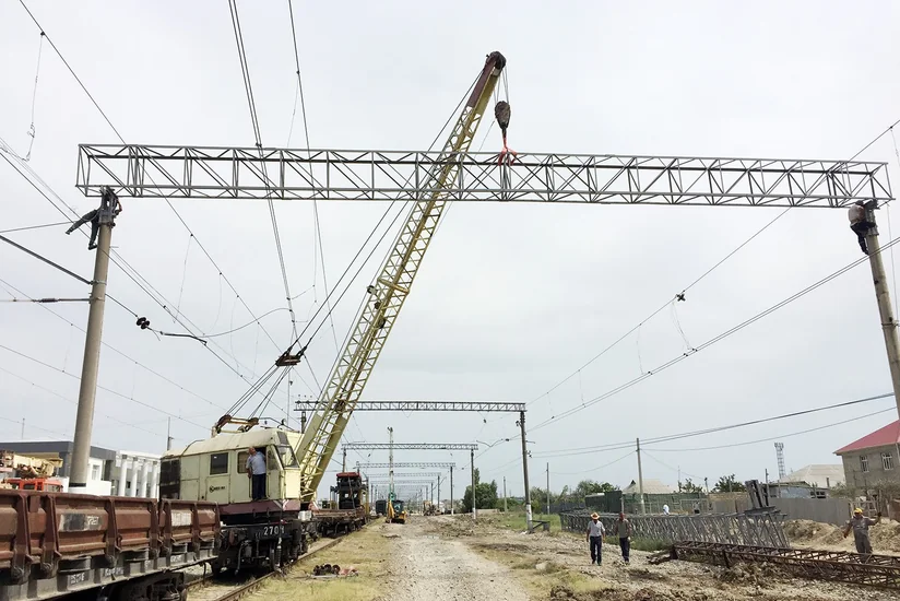 Sumqayıt sərnişin stansiyasının elektrik təchizatı sistemi yenidən qurulur