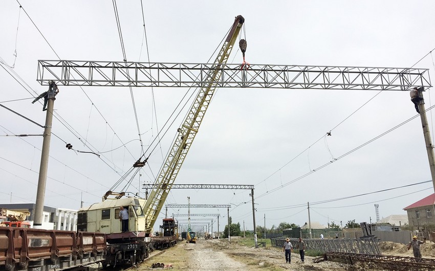 Sumqayıt sərnişin stansiyasının elektrik təchizatı sistemi yenidən qurulur
