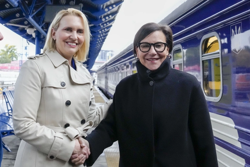 US special rep. for Ukraine reconstruction arrives in Kyiv for first time