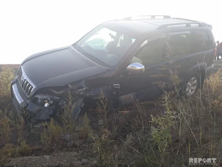 На дороге Баку-Газах произошло ДТП, есть пострадавшие