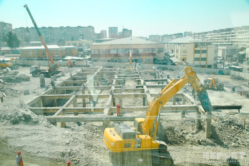 “Diqlas”ın söküntüsü başa çatır - FOTOLAR