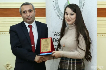 BDU-da ümummilli lider Heydər Əliyevə həsr olunmuş məqalə müsabiqəsinin qalibləri mükafatlandırılıb