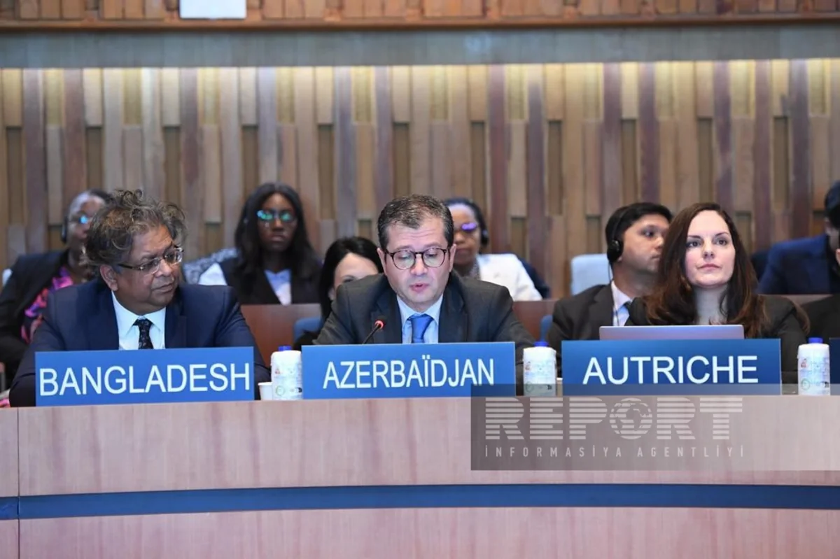 Elman Abdullayev presents Azerbaijan’s statement at UNESCO session