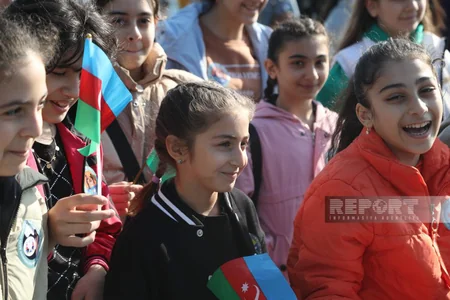 Bakıda “Gücümüz cəsarətimizdədir!” adlı yürüşün açılış mərasimi olub - YENİLƏNİB