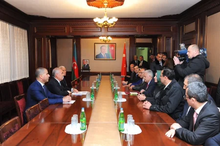 Naxçıvanda Vasif Talıbov ilə Binəli Yıldırım arasında görüş olub