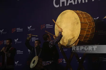 Prezident İlham Əliyev və Mehriban Əliyeva Bakıda taekvondo üzrə dünya çempionatının açılış mərasimini izləyiblər - YENİLƏNİB