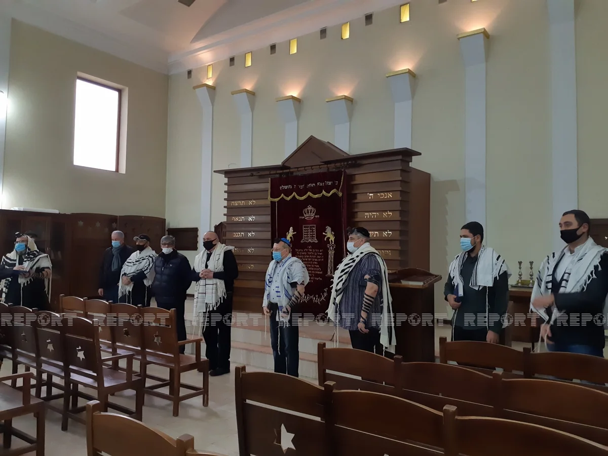 Bakıdakı yəhudi sinaqoqunda şəhidlərin xatirəsi anıldı