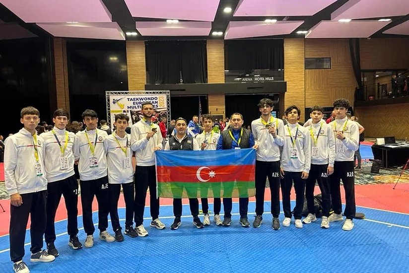 Azərbaycan taekvondoçuları Avropa Multi Oyunlarında 3 medal qazanıblar
