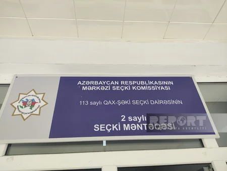 Şimal-qərb bölgəsində səsvermə prosesi seçici fəallığı ilə keçirilir