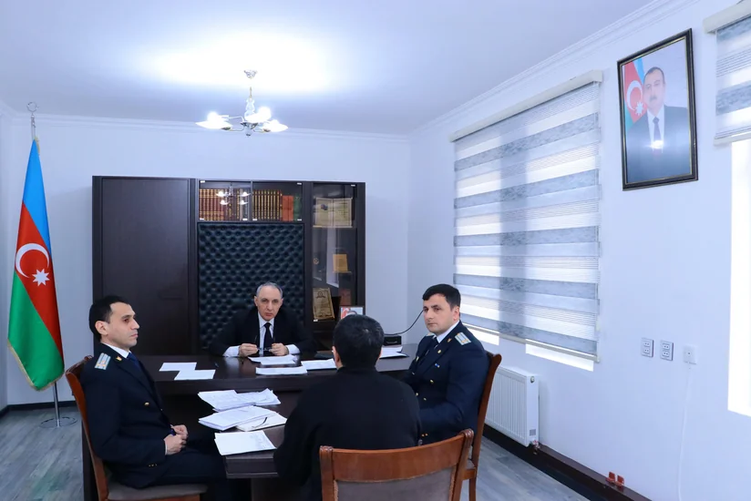 Baş prokuror Beyləqanda vətəndaşları qəbul edib