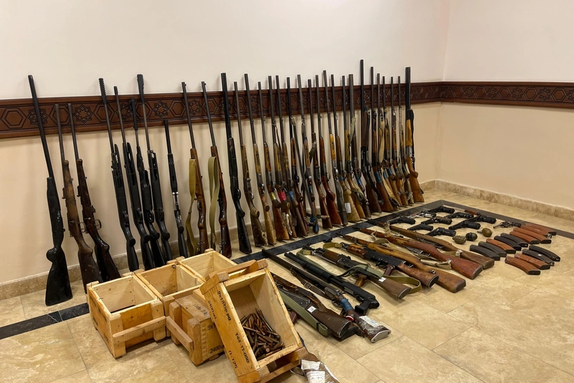 Ötən il Naxçıvanda 122 odlu silah və 3000-ə yaxın döyüş sursatı aşkarlanıb