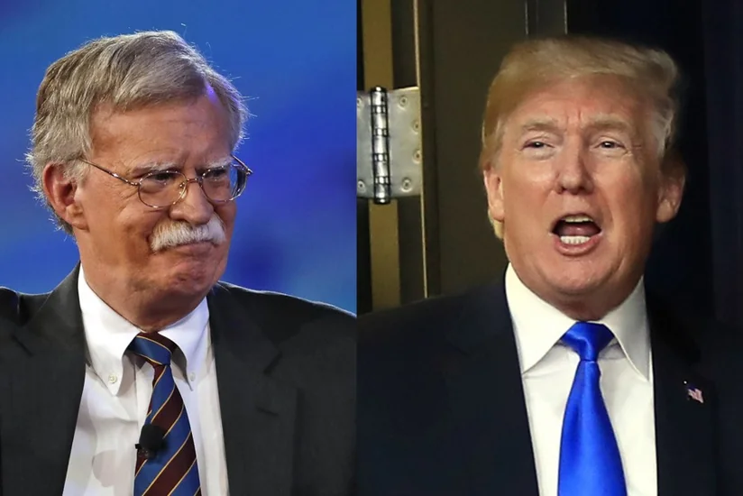 Трамп назвал Болтона маньяком