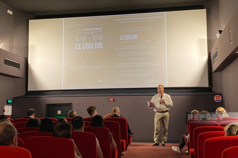 Parisdə Xocalı soyqırımınına həsr olunan filmin nümayişi və kitabın təqdimatı keçirilib