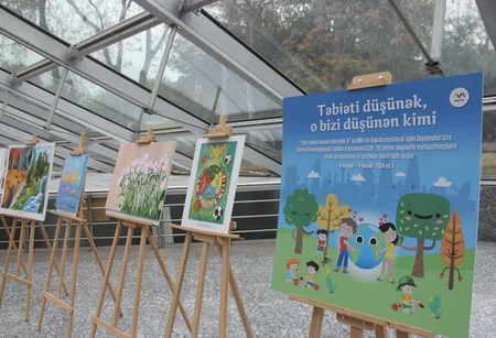 Bakıda metropolitençi övladlarının rəsm sərgisi keçirilir
