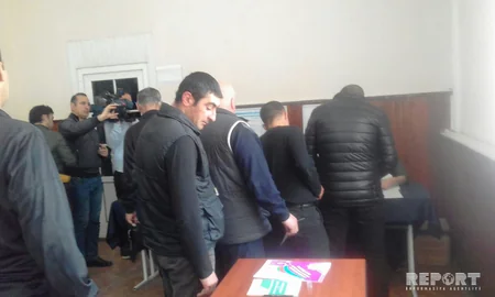 3 saylı istintaq təcridxanasında yaradılmış məntəqədə 700 nəfər səs verib