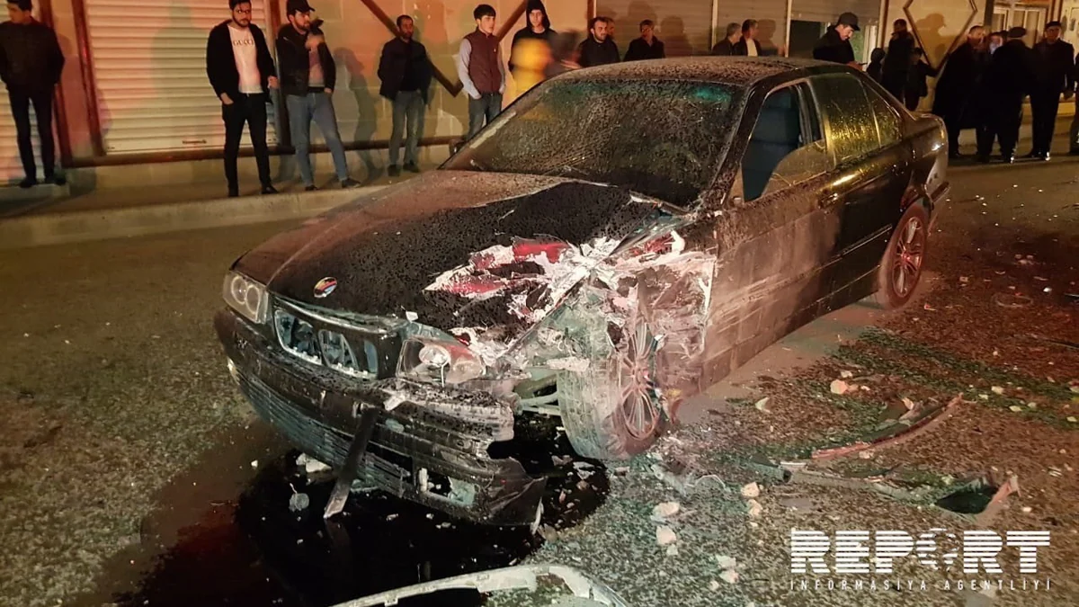 Ucarda minik maşını toqquşub xəsarət alanlar var - FOTO - VİDEO