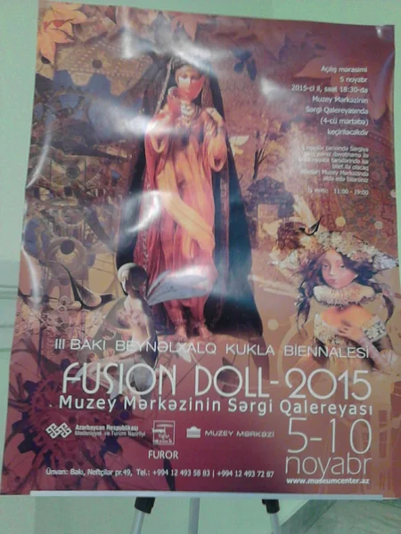 Fusion Doll III Bakı Beynəlxalq Kukla Biennalesinin açılışı olub