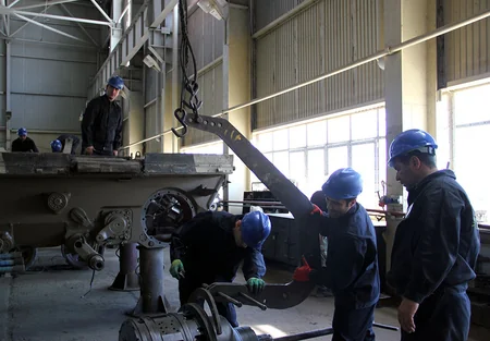 Weapons repair workshop starts operating in one of military units