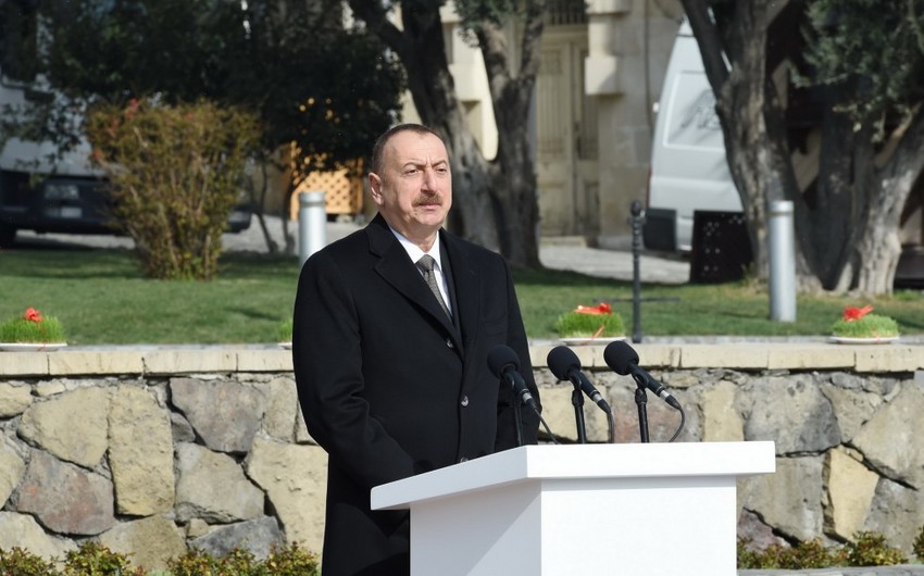 İlham Əliyev: Azərbaycan bayrağı bu gün Lələtəpədə və Ağdərədə dalğalanır, Şuşada da, Xankəndidə də dalğalanacaq