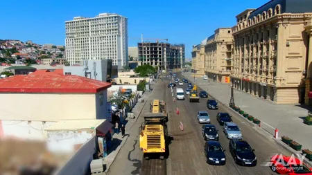 AAYDA: Salyan şosesində təmir işlərinə başlanılıb