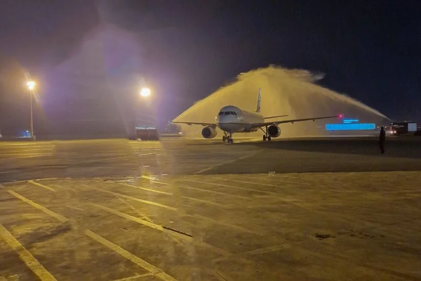 Bakı hava limanı Yunanıstanın “Aegean Airlines” aviaşirkətinin ilk reysini qarşılayıb