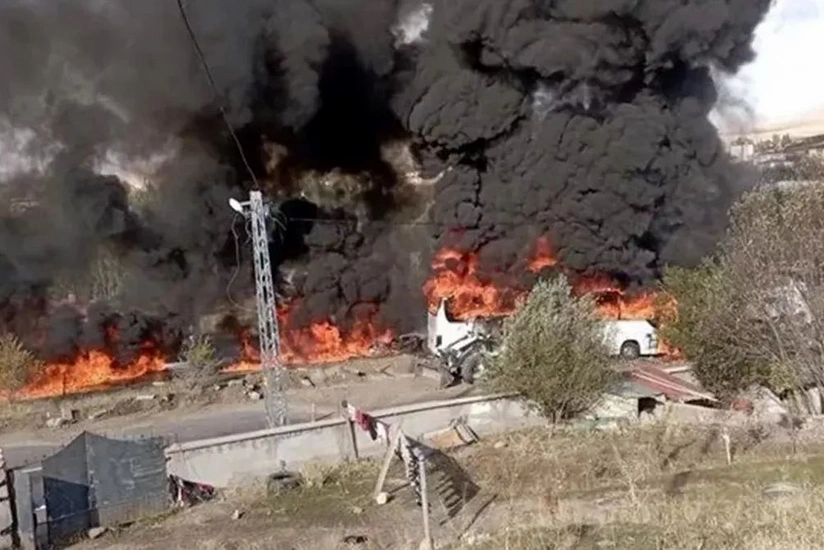 Türkiyədə daha bir ağır yol qəzası: 2 nəfər ölüb, 11 nəfər yaralanıb