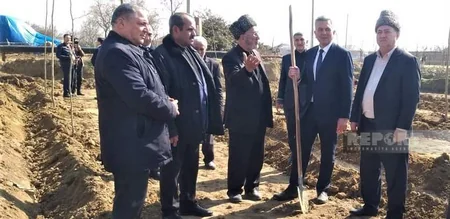 Biləsuvarın Əsgərabad kəndində “Heydər Əliyev adına park” salınıb