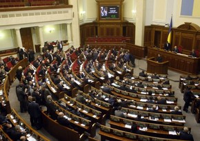 Ali Rada təbii sərvətlər haqqında ABŞ-Ukrayna sazişini ratifikasiya edib