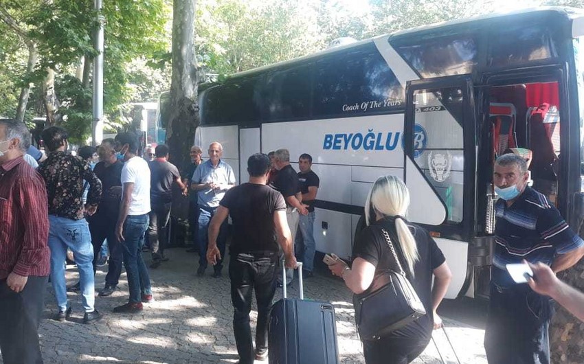 Gürcüstandan 178 Azərbaycan vətəndaşı Vətənə yola salınıb