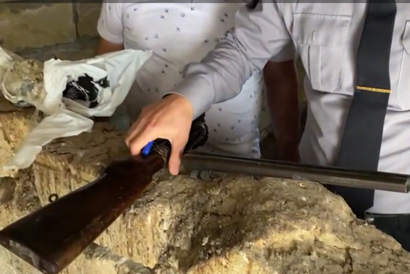 Xızı sakinində narkotik və silah aşkarlandı