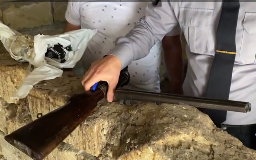 Xızı sakinində narkotik və silah aşkarlandı