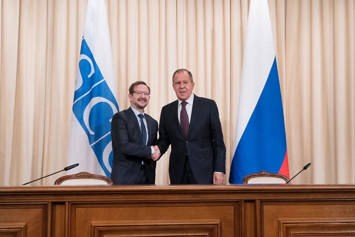 Russian FM and OSCE Secretary General will discuss Karabakh settlement