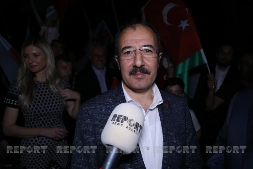 Türkiyə səfiri Binəli Yıldırımı və Şamil Ayrımı ziyarət edib