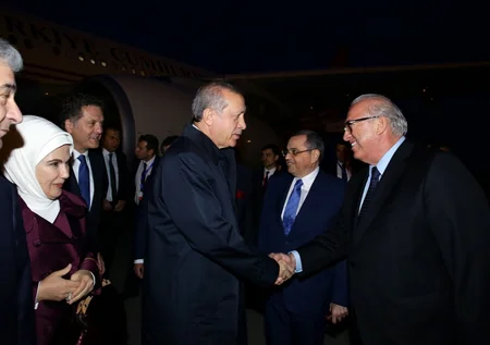 ​Türkiyə Prezidenti Azərbaycana işgüzar səfərə gəlib