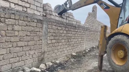 Предотвращено незаконное строительство на Абшероне