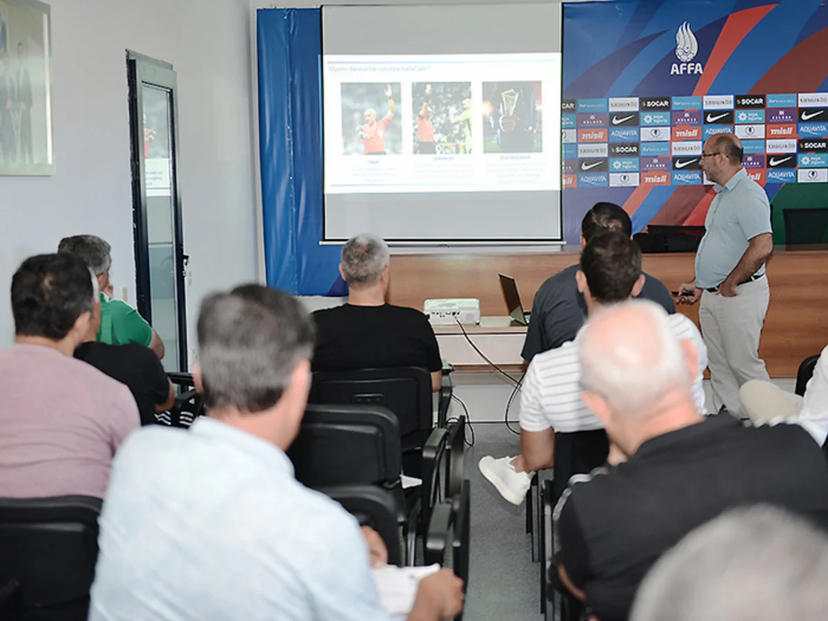 AFFA hakim-inspektorlara danışılmış oyunlarla bağlı seminar keçirib