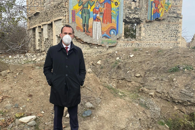 İtaliyanın dövlət katibi Ağdama səfəri ilə bağlı təəssüratlarını bölüşüb