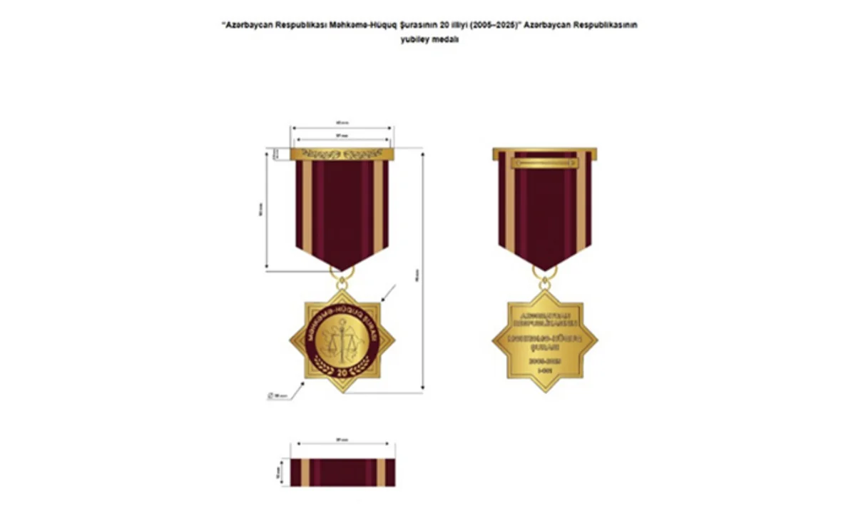 Milli Məclis Məhkəmə-Hüquq Şurasının 20 illik yubiley medalının təsisini qəbul edib