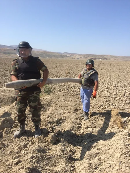 Son günlər Xızıda 5731 ədəd partlamamış hərbi sursat aşkarlanıb