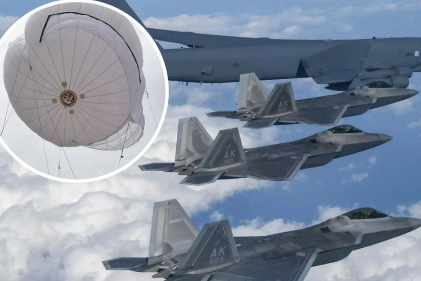 US fighter jet shoots down suspected Chinese spy balloon