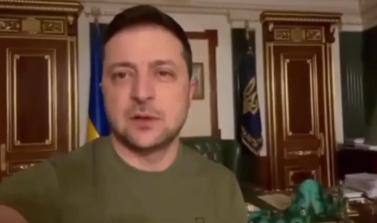 Ukrayna Prezidenti ölkəni tərk etməsi barədə xəbərləri təkzib edib