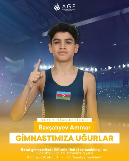 Azərbaycanı beynəlxalq turnirdə təmsil edəcək gimnastlar bəlli olub