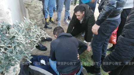 Bakıda sərnişin avtobusu velosipedçini və yaşlı qadını vurub
