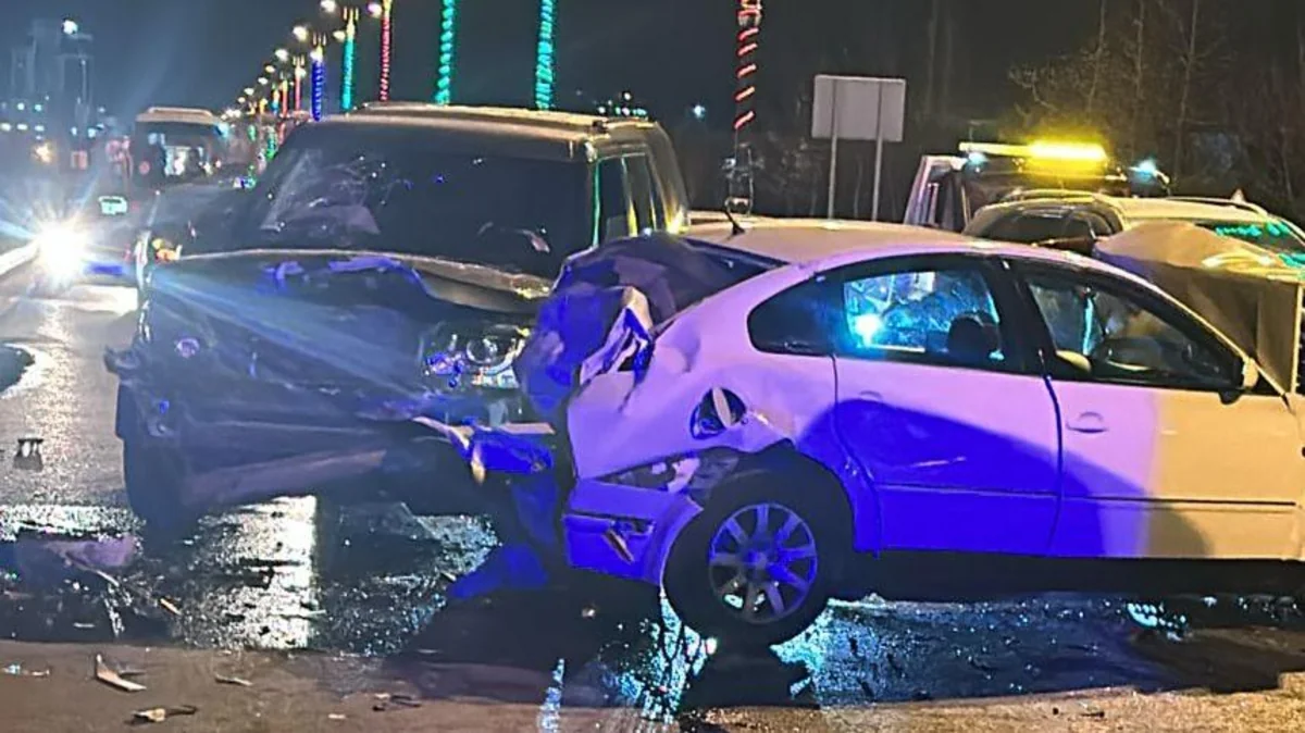 Sumqayıtda zəncirvari qəza baş verib, xəsarət alanlar var