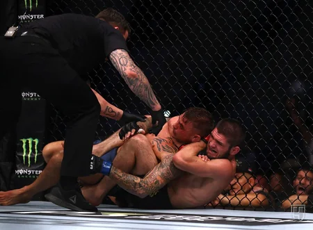 Həbib Nurməhəmmədov Dastin Poryeyə qalib gəlib - VİDEO